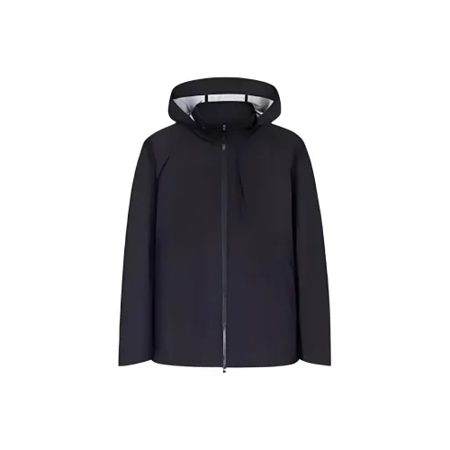 ANTA Trench Coats Men Basic Black-3