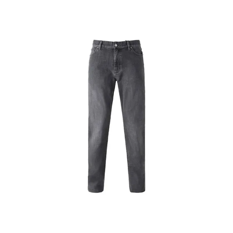 Ermenegildo Zegna Straight Leg Mid Rise Jeans-0