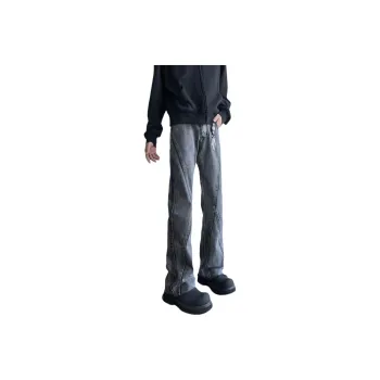 Michael Rock Jeans Unisex Washed Black