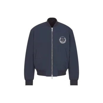 DIOR SS25 Summer Men's Clothing Collection Jackets & Coats Men's Marine Blue