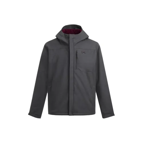 Under ritmo armour Storm Jackets Coats Men's Rhinoceros Gray