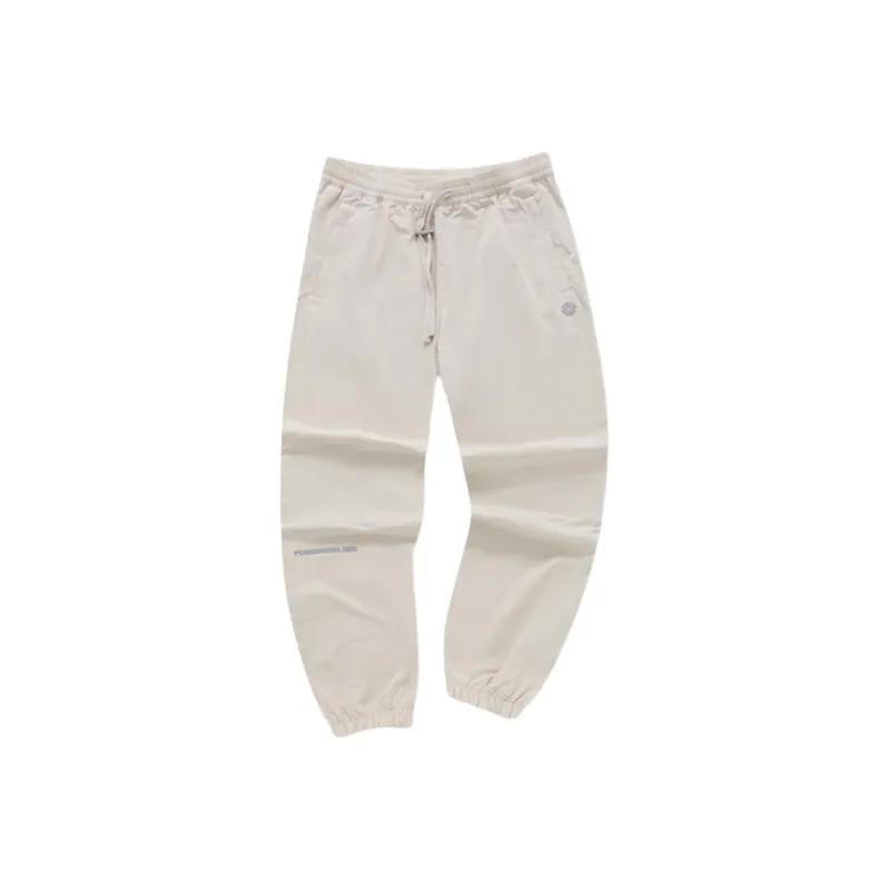 FILA FUSION LIFE Knitted Sweatpants Unisex Gray Wheat-0