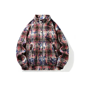 CSKS Jackets Coats Unisex Ink Wash Pink