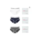 Pure White+Navy Blue+Dark Heather Gray
