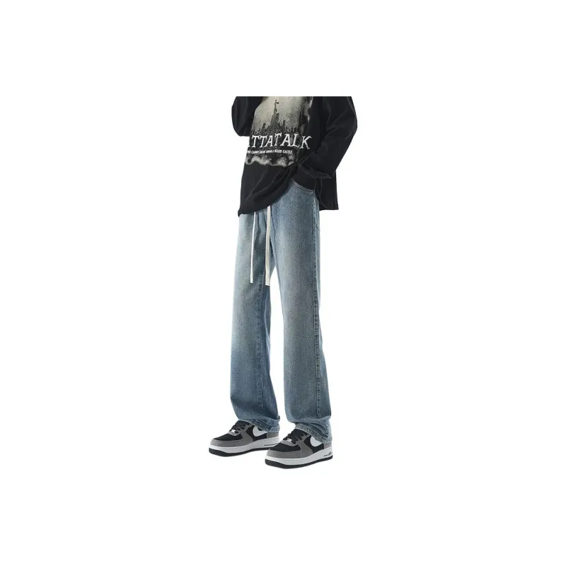 Menglaini Jeans Unisex-11