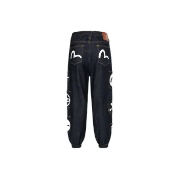EVISU Jeans Men Denim Blue