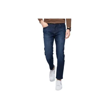 Dance With Wolves Jeans Men's Dark Blue