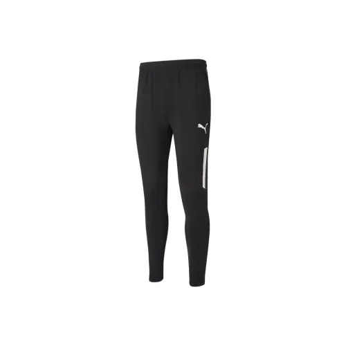 PUMA TeamLIGA Pro Training Knitted Sweatpants Men Black White