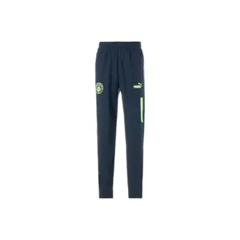 PUMA 2022 23 Manchester City Knitted Sweatpants Men Black