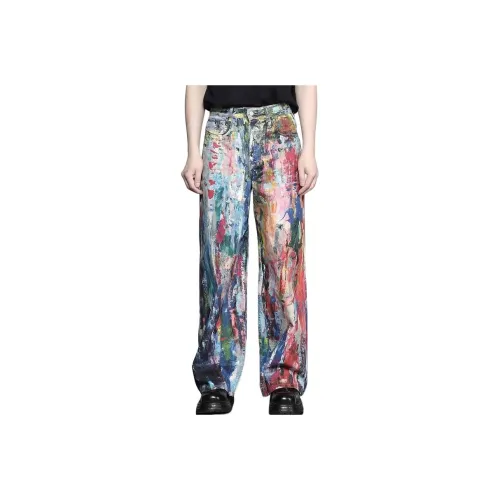 RAYSHOW Jeans Men Multicolor
