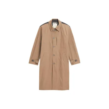 ZARA Trench Coat Men's Brick Red