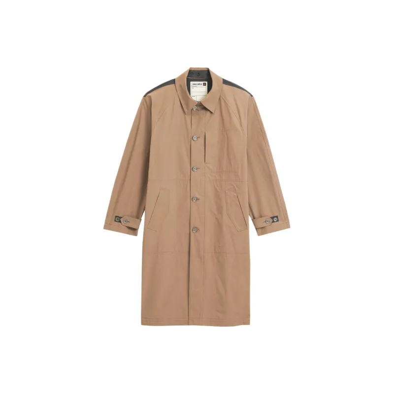 ZARA Trench Coat Men's Brick Red-0