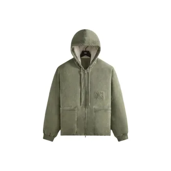 KITH Puffed Suede Jaysen Hoodie