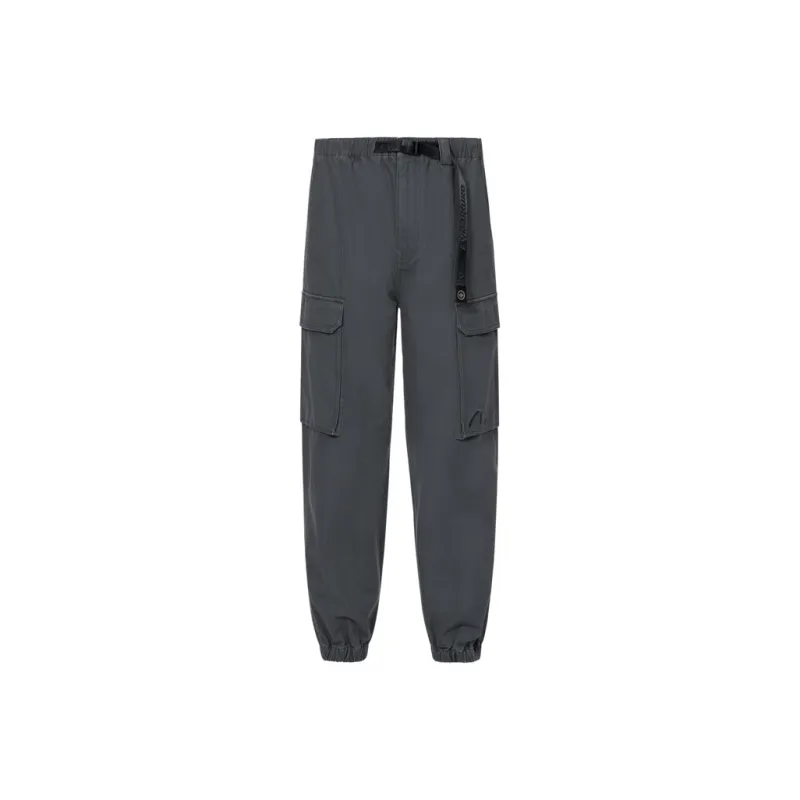EVISU Casual Pants Men's Charcoal Gray-0
