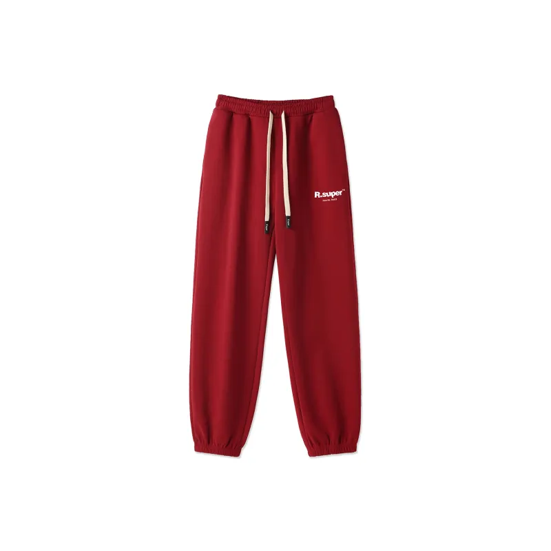 R.super Knitted Sweatpants Unisex-18