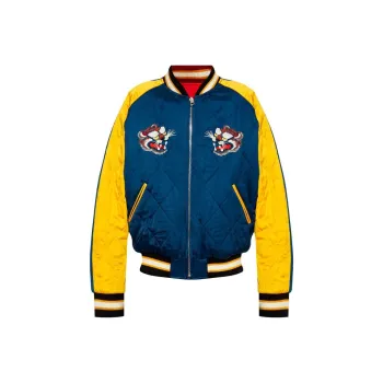 KENZO Tiger Embroidered Reversible Bomber Jacket