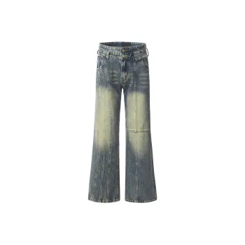 GBXM Jeans Unisex Vintage Blue