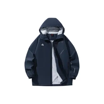 PEAK Kai Series Trench Coat Men Navy Blue