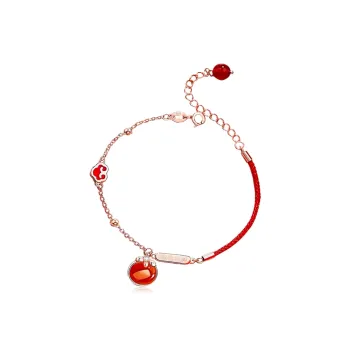 D.K.X Colored Glaze Bracelets Women's