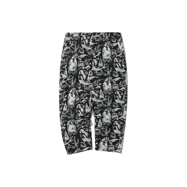 Aftermaths Straight Casual Pants Unisex Camouflage-0