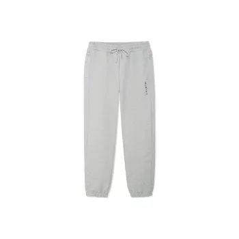 LINING Knitted Sweatpants Men Heather Gray Light Smoke Gray