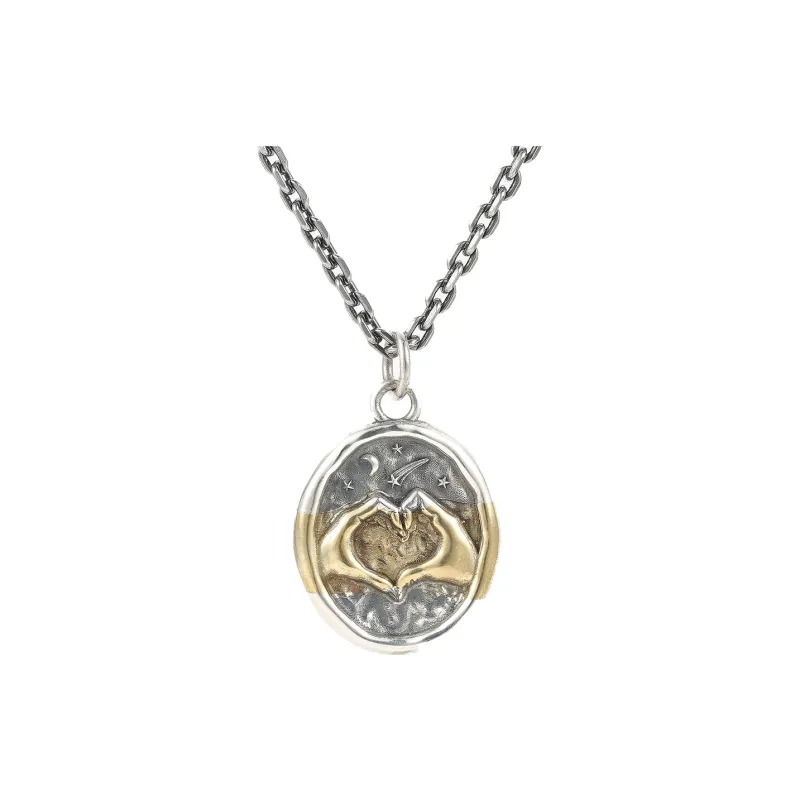Ruibeila 925 Sterling Silver Necklaces Unisex-0