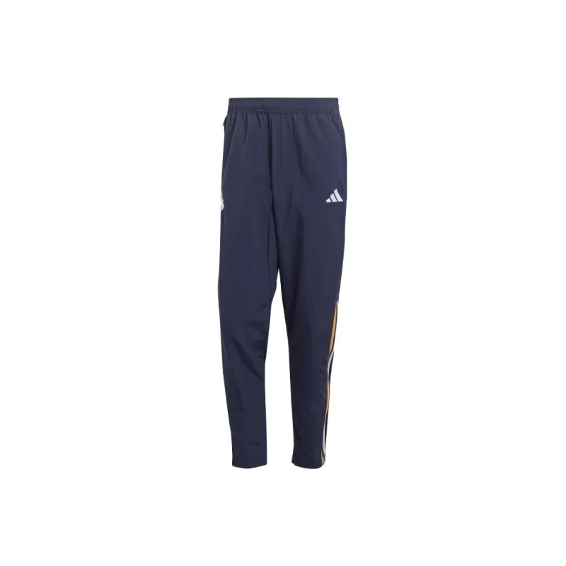 Adidas Real Madrid Knitted Sweatpants Men Ink Blue-0