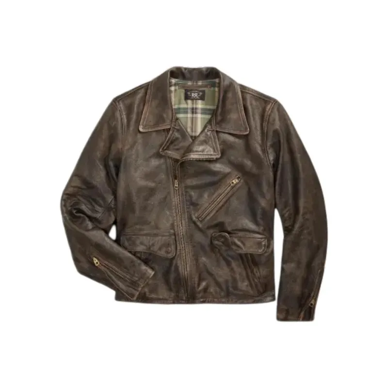 Polo Ralph Lauren Leather Biker Jacket-0