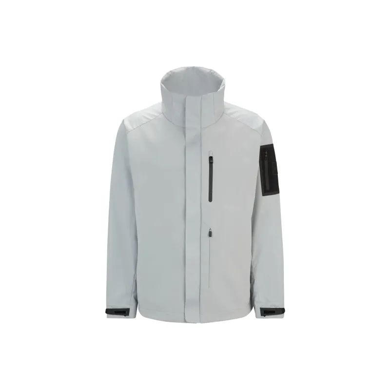 HUGO BOSS SS24 Jackets & Coats Men's Light Gray-0