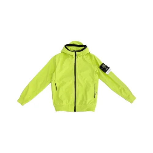 STONE ISLAND Jackets & Coats Men's Yellow