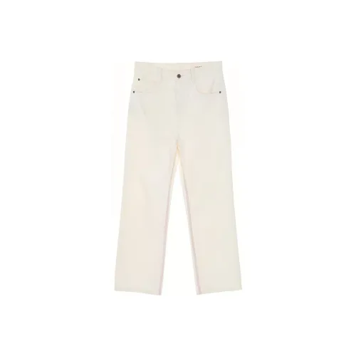 Fax Copy Express SS24 Jeans Unisex White