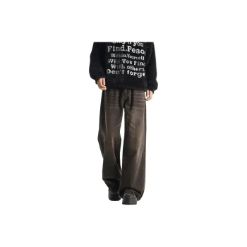 FONDLOOK Jeans Unisex Rusty Red