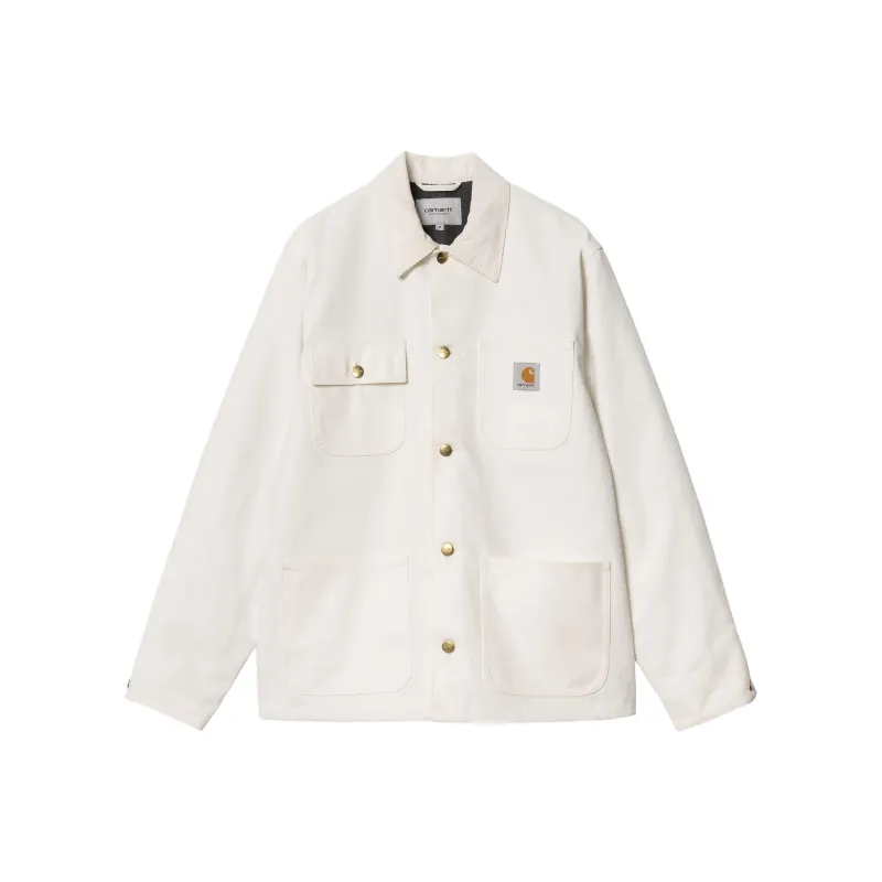 Carhartt WIP FW24 Michigan Coat Jacket Unisex Ecru-0