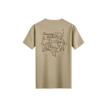 Dance With Wolves T Shirt Men's Khaki 701