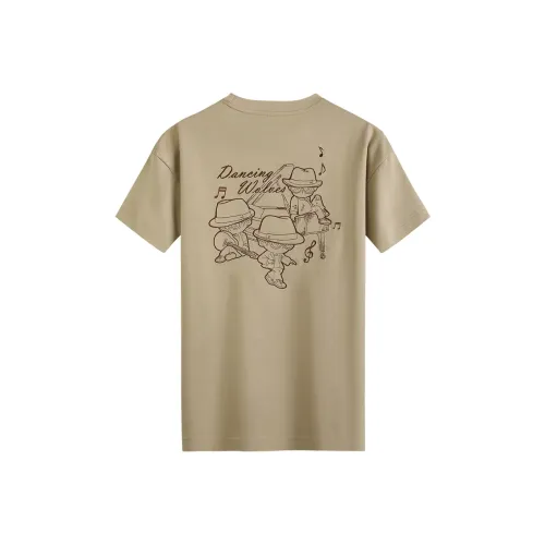 Dance With Wolves T Shirt Men's Khaki 701