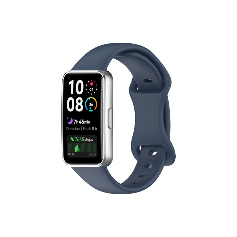 STEWPIGO Huawei Compatibility Watch Band 225.3mm Silicone Material-3