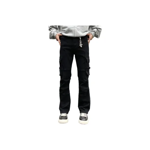 PANDA ADEVIL Jeans Unisex Black