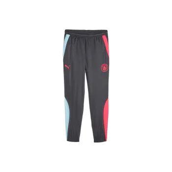 PUMA Manchester City F.C. Prematch Woven Pants Men Knitted Sweatpants Men's Black