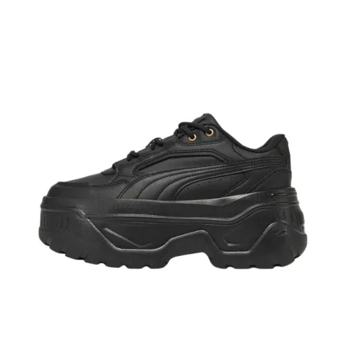 PUMA Karmen Anti Slip Wear Resistant Low Top Casual Shoes Women's Black