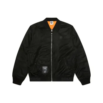 Aape Logo patch Bomber Jacket