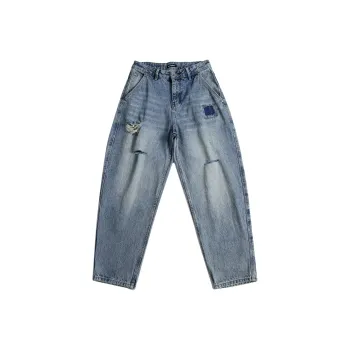 Rabbit House Jeans Unisex Blue