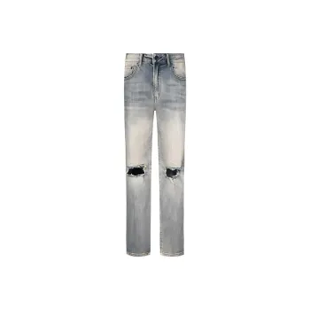 COOLALPACA Jeans Unisex Denim Blue