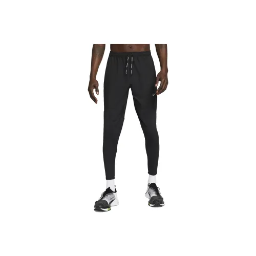 Nike Dri Fit Men's Racing Running Jogger Pants Black