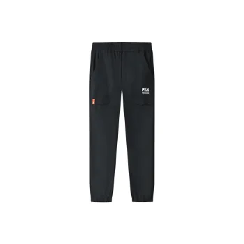 FILA X Magic Stick Joint Series Knitted Sweatpants Men Black