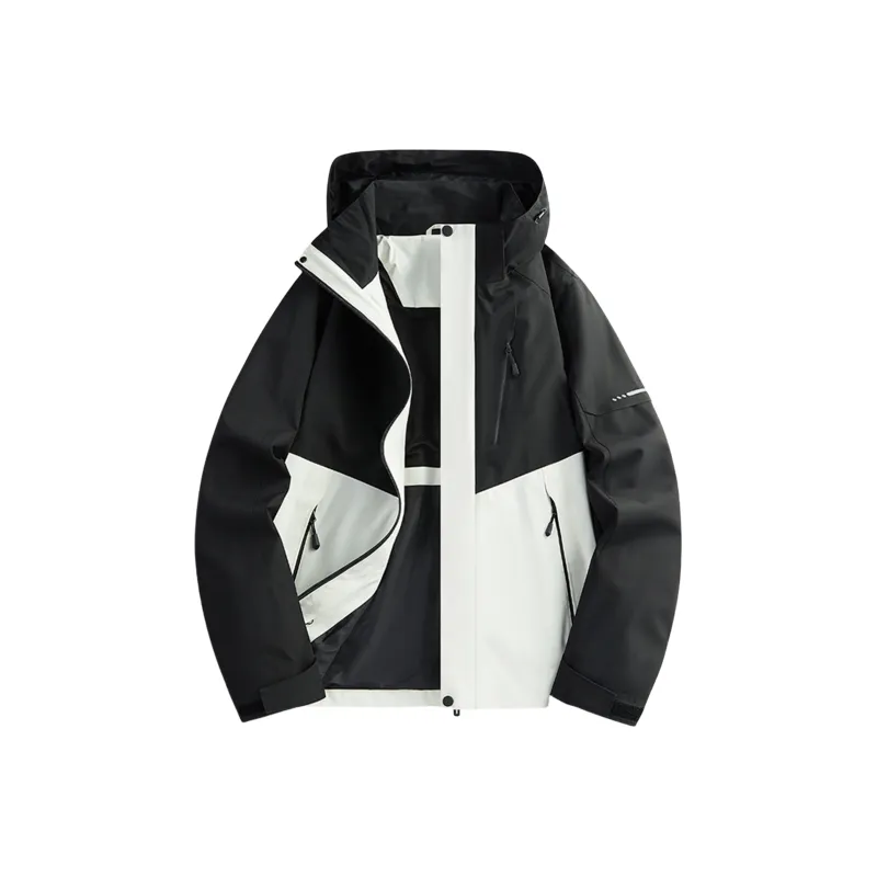 Mulinsen Jackets Coats Unisex Ivory White-Fruit Green-10