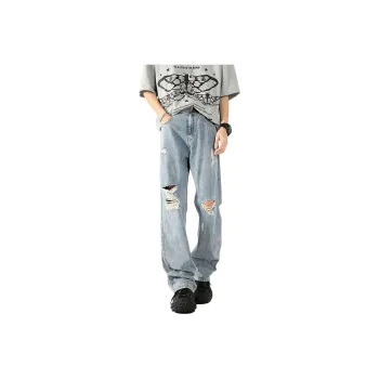 DABAISHA Jeans Unisex Blue