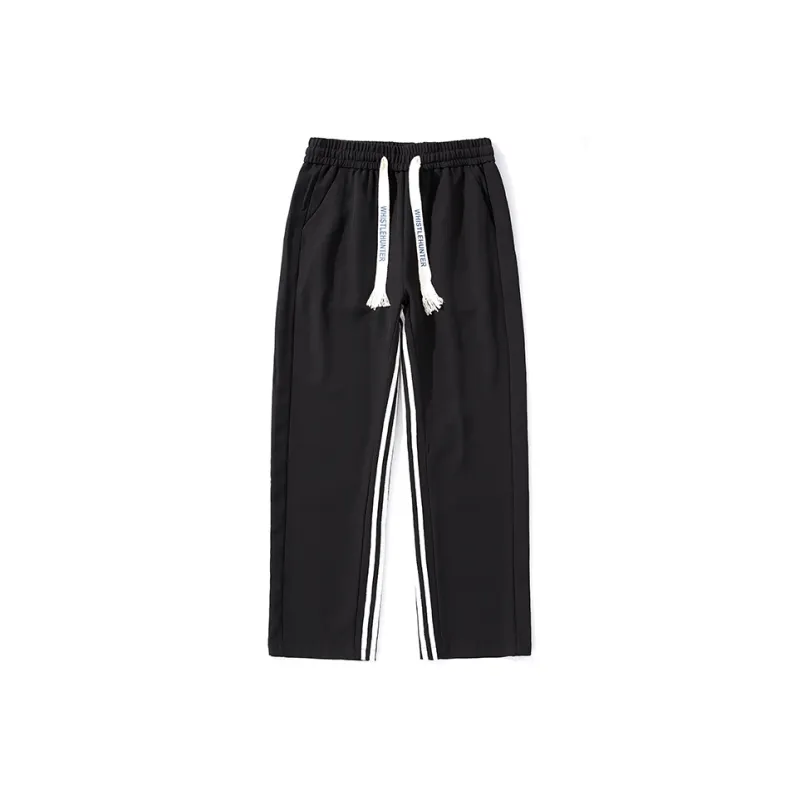 WHISTLEHUNTER Casual Pants Unisex Black-0