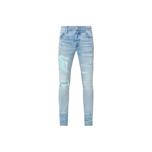 AMIRI Varsity Logo Skinny Jeans