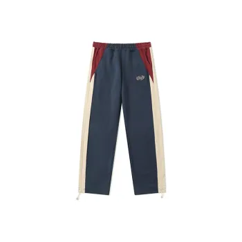 LAMLICKA Knitted Sweatpants Unisex Blue