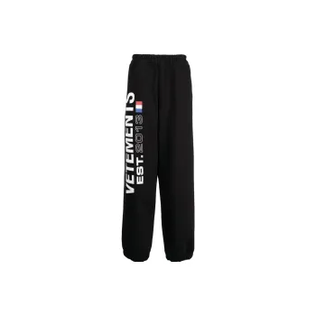 Vetements Flag logo Print Track Pants